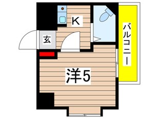 フラッツ１００の物件間取画像